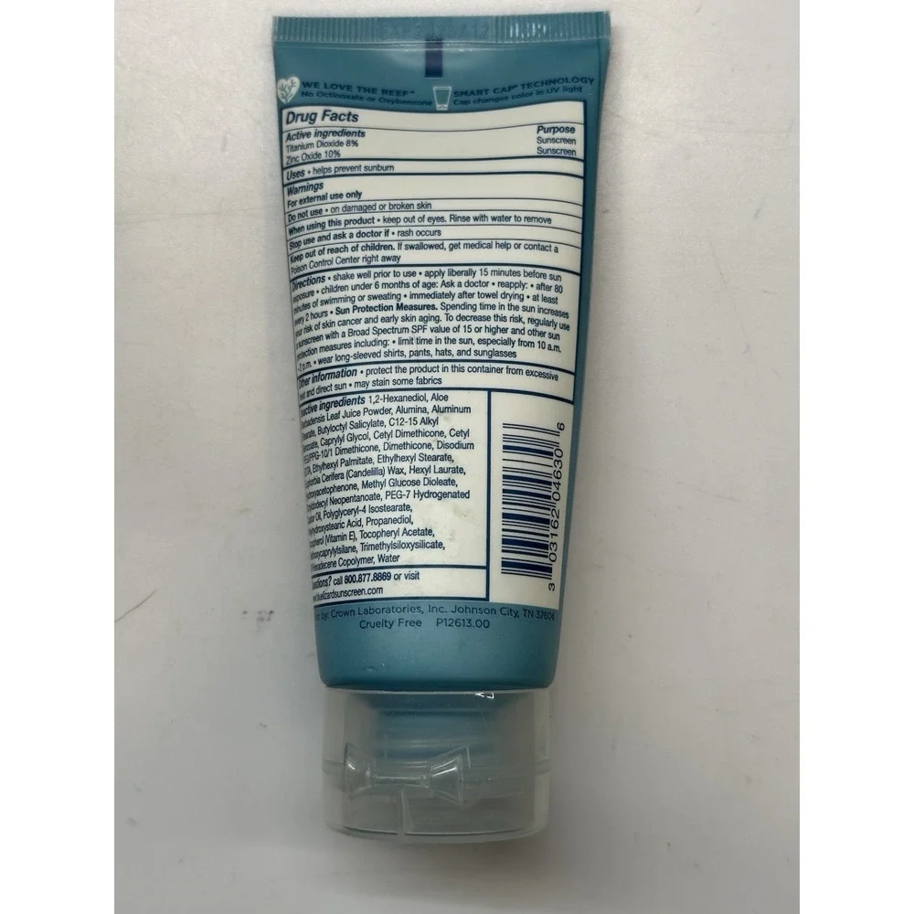 Blue Lizard Sensitive Mineral Sunscreen With Zinc Oxide 50+ Water Resistant 3 oz
